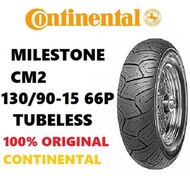 TAYAR 130/90-15 CONTINENTAL MILESTONE CM2 TYRE TUBELESS 2012 YEAR (CLEAR STOCK OFFER)100% ORIGINAL CONTINENTAL JAGUH175