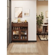 Ultra-thin slate sideboard, narrow cabinet, home storage cabinet, wall-mounted kitchen cabinet20/30c