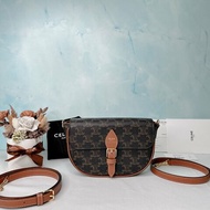 CELINE 全新FOLCO凱旋門馬鞍包