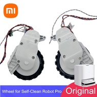 Wheels For Xiaomi Self Cleaning Vacuum -Mop Pro STYTJ06ZHM Left Right Walking Wheels Robot Vacuum Cleaner Parts Optional