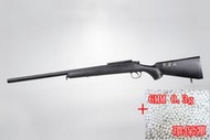 台南 武星級 BELL VSR 10 狙擊槍 手拉 空氣槍 黑 + 0.3g 環保彈 (MARUI規格BB槍BB彈玩具槍