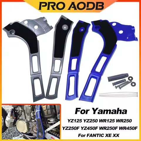 For Yamaha YZ125 YZ250 YZ250F YZ450F YZ125X 250X WR250F WR450F Motorcycle Frame Guard Protector Cove