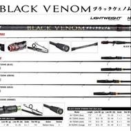 NEW 🔥🔥 TEAM SEAHAWK BLACK VENOM SPINNING & CASTING ROD (BUTT JOIN)