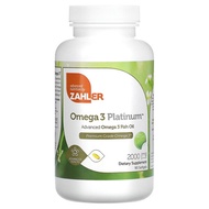 Zahler, Omega 3 Platinum, Advanced Omega 3 Fish Oil, 1,000 mg, 90 Softgels