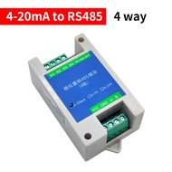 【Trending Now】 Analog Quantity Acquisition Module To Rs485 4-20ma 0-5v 0-10v Modbus Converter Input 