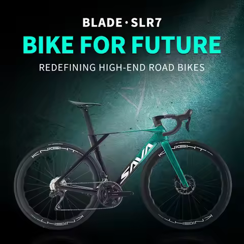 SAVA SLR7 High-End Full Carbon Fiber Road Bike with SHIMAN0 7170 DI2 Kit Competition-Class Road Bike