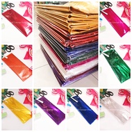 [50pcs] Full Size 90X90cm Glass Paper Crafts Hamper Wrapper DIY/ Pembalut hamper OPP Kraft 玻璃灯笼纸