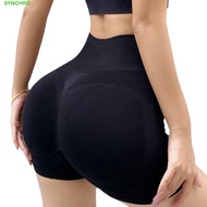 SYNCHRO Fitness Leggings, Slim Fit Lift Butt Women Yoga Shorts, Washable High Waist Elastic Breathab