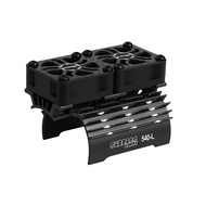 RC Car Motor Cooling Fans Surpass Hobby 30mm Twin Motor Fan with Metal Heatsink 3650 3660 540 550 Br