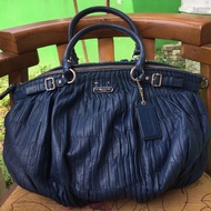 tas coach madison original kulit asli leather preloved import bag