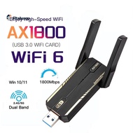 AX1800 USB WiFi 6 Adapter Dual Band 2.4G/5Ghz USB 3.0 Wireless Receiver Dongle Wifi Network Card for