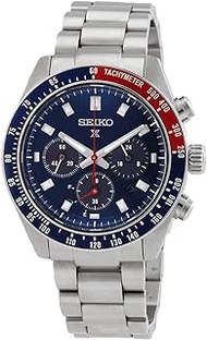 SEIKO Prospex Speedtimer Solar Chronograph SSC913, Blue dial with Sunray Finish and red Accents