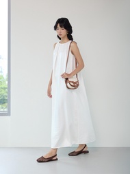 Đầm maxi trắng Mauve Delicate dress