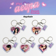 Aespa star Merchandise Keychain 2022 seasons greetings Ornaments DIY KARINA GISELLE WINTER NINGNING