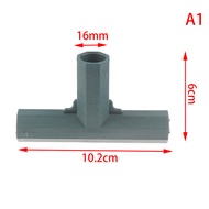 16MM PVC Fitting Stable Support Heavy Duty Greenhouse Frame Building Connector