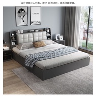 🇸🇬⚡ Solid Wood Bed Frame With Storage Storage Bed Frame Tatami Bed Frame Super Single/Queen/King Bed Frame Bed Frame With Mattress