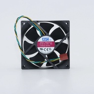 Original AVC DS08025R12U 8025 DC 12V 0.70A PWM CPU large air flow cooling fan