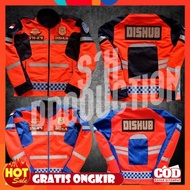 COOL, SMOOTH, SOFT, THICK MATERIAL Transportation Agency jacket/ Patrol jacket Latest Transportation