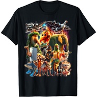 Italian Brainrot Ai Animal Mashup Funny Gen Z Shirt Unisex T-Shirt