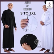JUBAH KAIN KOSIBO ZIP KOSHIBO DEWASA JUBAH IMAM  JUBAH UMRAH Jubah Tahfiz Madrasha