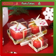 Realistic Apple Shaped Candle | Fruit-Scented Gift-Ready Packaged For Festival Decor & Gifting, Usef