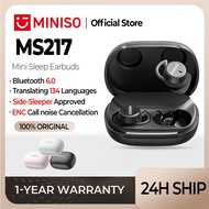MINISO MS217 Ai Sleep Earphone LED display Bluetooth 6.0 Headphones AI Translation Headphones ENC no