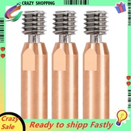3Pcs All Metal Bi-Metal CR10-Crazy Heat Break Throat for 3 V2 5 -10S Pro Hotend for 3D Printer