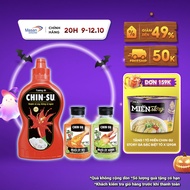 [20h 9.10 -12.10 Voucher 18% CHO ĐƠN TỪ 199K]Combo 1 Tương ớt CHIN-SU 2kg+ 1chai Xốt muối ớt CHIN-SU