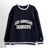 [Genuine] Sweater x MLB BIG LOGO LOS ANGELES DODGERS NAVY 16126936- Genuine Unisex Men's Hoodie Swea