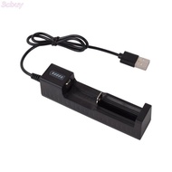 ✅COD✅Lithium Battery USB Charger Glare Flashlight Accessories 18650 Charger