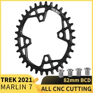 ↂ✆PASS QUEST MTB Chainring 82 BCD Round/Oval Narrow Wide Mountain Bicycle Chain wheel 30 36T