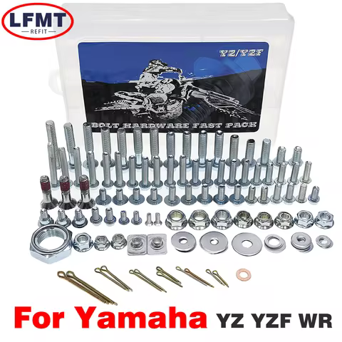 For Yamaha YZ65 YZ85 YZ125YZ250 YZ450 WR250F WR450F Motorcycle screw bolt repair rescue mending Full