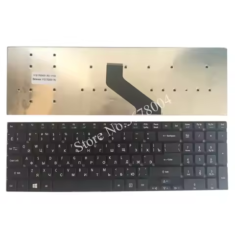 Russian Keyboard for Aspire V3-571G V3-571 V3-551 V3-551G V3-731 V3-771 V3-771G V3-731G MP-10K33SU-6
