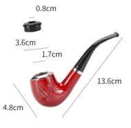 Cangklong Popeye Pipa Rokok /Mbako Zhaofa ZF-902 ukiran motif kayu Bahan Resin Untuk Koleksi Vintage