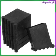 4 Pcs Replacements Include Extension Ladder Feet Covers Cushion Pads 8.30X6.00X3.60CM Black Pvc  zhi