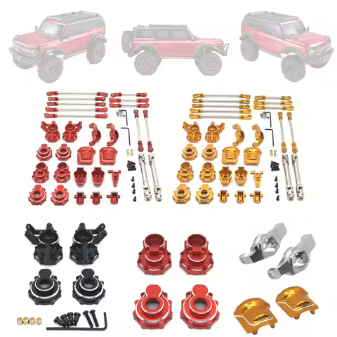 WLtoys 1/10 Metal Upgrade Accessories for 104006 104010 104020 104026 Remote Control Car Metal Parts