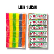 LILIN Colorful Small Plasticine Educational Toys for Children 1 Dozen