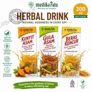 MUSTIKA RATU TO DRINK JAMU 200ml | Traditional Indonesian Herbal Drink (Kunyit Asam / Beras Kencur /