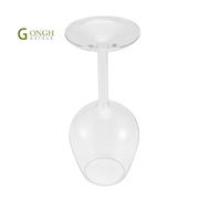 Long Stem Upside Down Wine Glass Funky  Stemmed Wine Glasses Upside Down Long Stem Wine Glasses  Eas