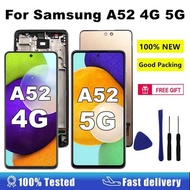 A52 AMOLED Screen For Samsung Galaxy A52 4G 5G LCD Display Touch Screen Digitizer For Samsung A52