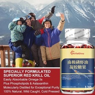 See Results In 15 Days. Krill Oil Capsules From Antarctica Protect Blood Vessels/Boost Immunity/Redu