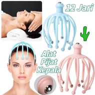 Universal 12 Finger Head Massager Reflexology Tool Scalp Massager Relaxation Anti Stress Headache