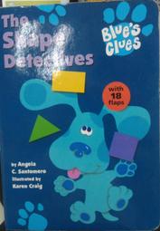 二手85成新翻翻書The Shape Detectives (Blue's Clues) with 18 flaps