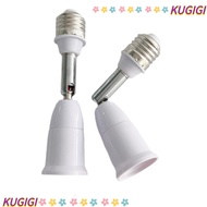KUGIGI Bulb Socket, Extension Flexible LED Lamp Base, Wall Base Holder E27 to E27 Light Base Extende