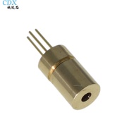 Tiub Laser Gred Perindustrian 6mm/4mm 5mW Diod Laser Titik Merah Kepala Laser Fokus Boleh Laras 650n