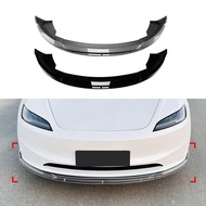 Suitable for Tesla Model 3 2024+Modified Renewal Version Front Bumper Front Lip Front Shovel Exterior Modification