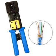 in stock Crimping tool for Passthrough/ Passthru RJ45 Connector Network Cable Crimping Tool