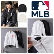 MLB NY愛心❤️刺繡經典外套