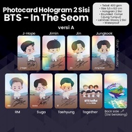 Photocard Hologram BTS In The Seom 2 Sisi Unofficial - Photo card Premium Kpop BTS Island