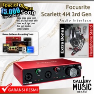 Focusrite Scarlett 4i4 3rd Gen SoundCard Recording USB Audio Interface